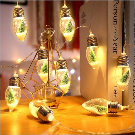Batteriebetriebene Lichterkette, 3 m, 20 LED-Lichterkette mit Timer-Funktion für Schlafzimmer, Wohnzimmer, Weihnachten, Hochzeiten, Dekoration (1/5)
