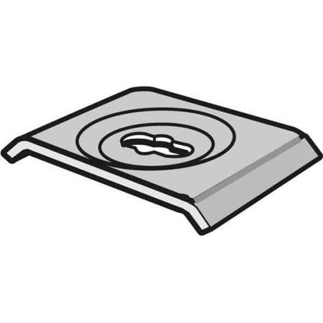 eclisse - pour chemin de cable - ce40 - in304l - boite de 25 - cablofil 558058 (1/3)