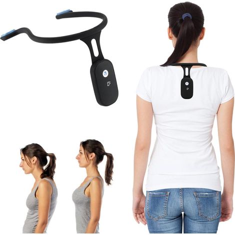 Correcteur de Posture Silicone Rechargeable avec Induction Automatique pour le Cou (1/5)