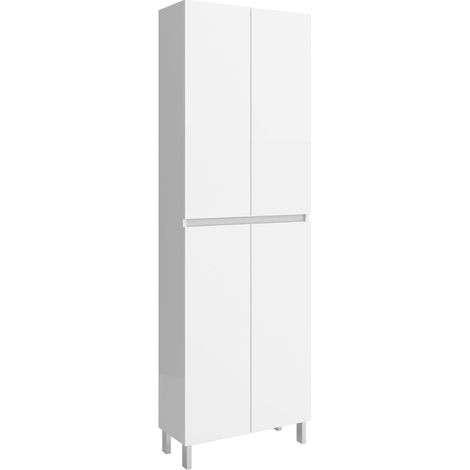 Colonne INFINITY 4 portes BLANC SATIN 600 x 1810 x 240 mm (1/3)