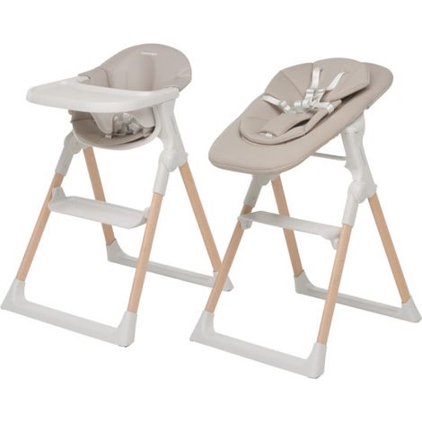 FOPPAPEDRETTI Kidsmenu Seggiolone Pappa 2 in 1 Sand (1/4)