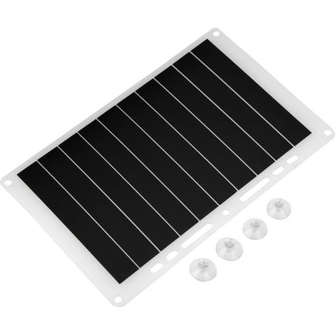 Tragbares 10W 2000mAh Solarpanel, USB-Handyladegerät für den Außenbereich (1/5)