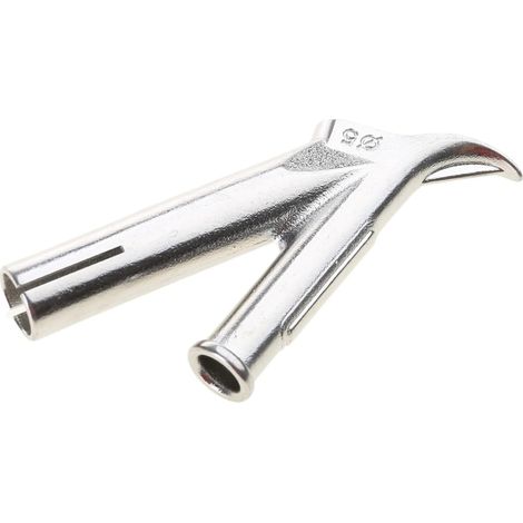 Ugello per saldatura rapida triangolare a Y - Testa soffiante ad aria calda - Punta per saldatura per utensili in polietilene e PVC - Posizionamento dell'asta