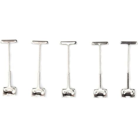 100Pcs T‑Pins Remplacement de Tuile Aiguilles en Acier, Aiguilles de Rechange en Acier pour Tuile Planchers Murs Builing avec Haute Résistance à la Compression (1/4)