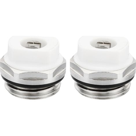 1/2" BSP Mâle Filet Manuel Radiateur Air Ventilation Bouchon Vannes (1/5)