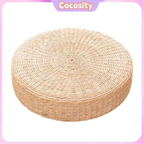 Cocosity Coussin d'assise d'oreiller de sol Tatami Oreiller de sol Tatami artisanal de Style japonais, coussin commerce textiles (1/5)