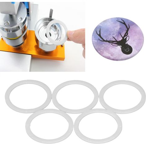 5 Pièces Joint de Machine à Badges - Outil Auxiliaire de Remplacement pour Matrices 58MM (1/5)