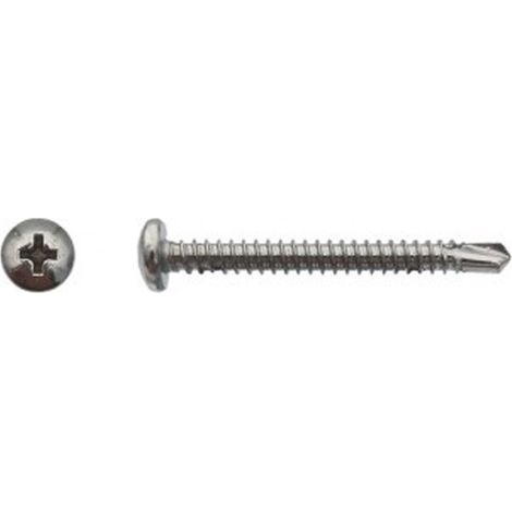 Vis autoperceuse tête cylindrique empreinte Phillips® Inox A2 - 4,8 x 70 mm - BIVI (1/2)