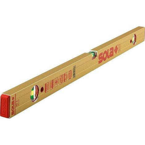 Sola AZ 3 250 cm Livella a Bolla in Alluminio Oro