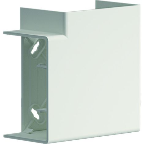 Angle plat avec fond - Pour 90 x 55 mm - Blanc - Tercia Clip45 - B47032 - IBOCO