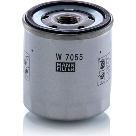 Filtre à huile type vissé Mann Filter W7055