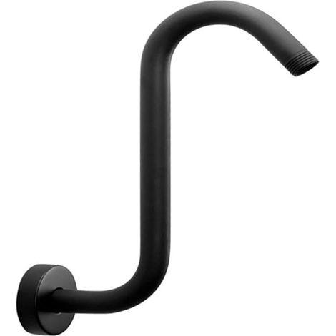 Accessoire pour bras de douche de salle de bain : rallonge, bras de douche mural en acier inoxydable, barre de douche, quincaillerie de salle de bain (1/5)