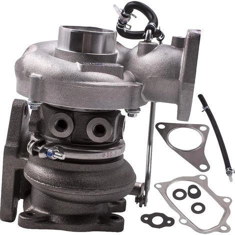 Turbocompresor, diámetro de la rueda del compresor 46/59 mm, diámetro de la rueda de la turbina 47/51 mm, dimensiones 25x23x26 ​​cm, compatibilidad: Subaru WRX (2008-2013) y posteriores, peso del artí (1/5)