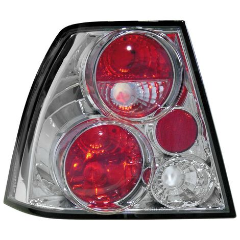 Coppia fanali posteriori - compatibile per VW Bora/Jetta (10/98-8/05) - Cromo