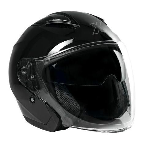 ROXAR ORLANDO EVO Z-Line Motorradhelm Schwarz - Glänzend M