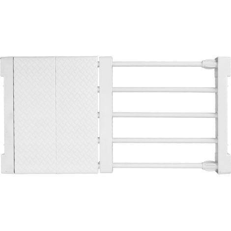 Tringle de séparation ajustable 24 cm, étagère de rangement pour placard, armoire 3040 cm (1/5)