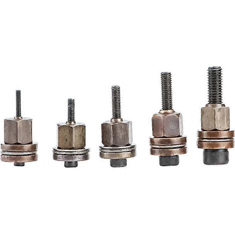 Lot de 5 écrous à riveter manuels M3-M8, outil de rivetage simple pour une installation facile. (1/5)
