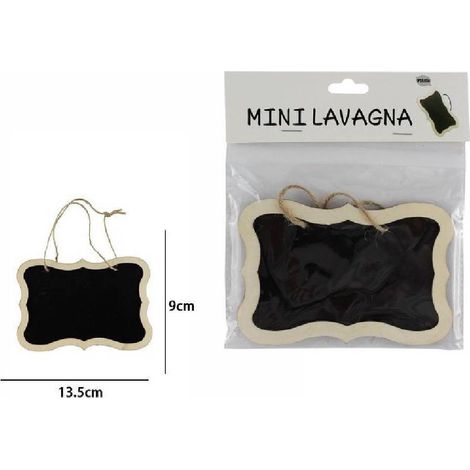 Set 2 Mini Lavagnette En Ardoise Signées Pour être Accrochées (1/2)