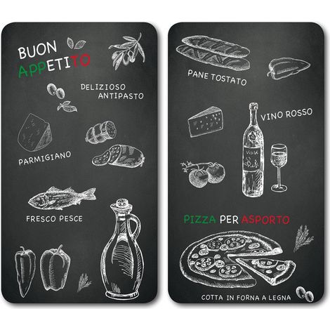 Hitzebeständige Glaspads, 2er Set Glasschneidebasen - Kesper