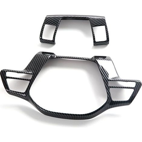 Suitable for interior modification of steering wheel panel trim frame, steering wheel buttons, and other features on 2025 BYD Shark models. (1/4)
