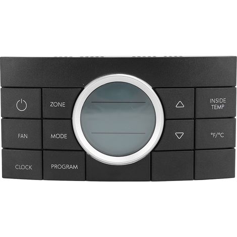 Eosnow RV-Thermostat 3314082.011, Mehrzonen-Komfortsteuerung, 10 Tasten, für Klimaanlagen der Serie 579 595 6308 520 5305 6218XX 6318XX 6403XX, Schwarz