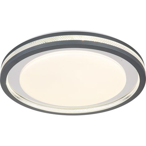 Globo - plafoniera - Terpsa - bianco - metallo - Ø 48cm - LED - (1/5)