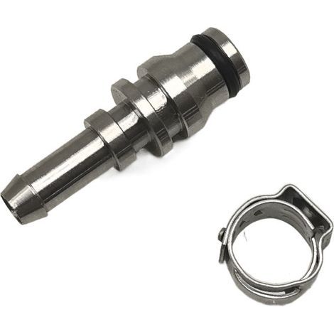 Raccord en acier inoxydable. 1 pièce. pour nettoyeur haute pression Kärcher K3-K6-K11