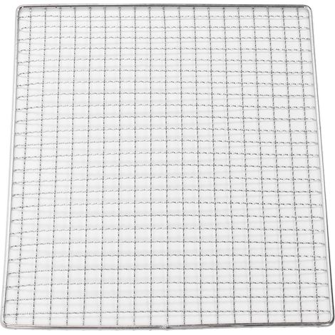 Grille de barbecue extérieure en acier inoxydable 35x26,7 cm, tapis de cuisson BBQ OA9609 (1/5)