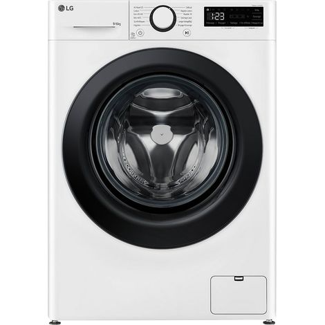 LG – Lave-linge séchant 9/6kg 1400tr/min – Classe A – Inverter Direct Drive – Technologie Steam – Pose libre – Blanc