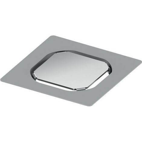 TECEdrainpoint S befliesbarer Aufsatz, rahmenlos, Edelstahl, 100 (1/3)