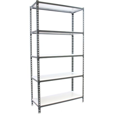 Simonrack Simonclick Megaplus 5/400 scaffale in metallo antracite bianco (1/4)