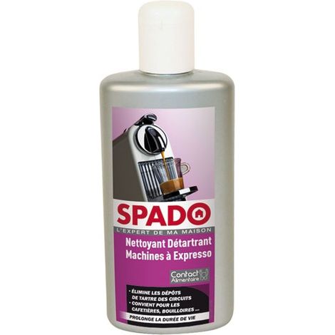 SPADO - Nettoyant détartrant machine à expresso 250ml
