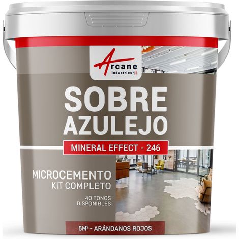 Microcemento sobre azulejos