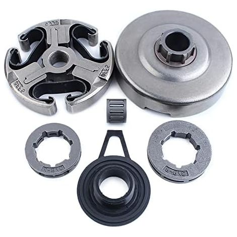 Kit embrayage tambour 3/8\' pour tronçonneuses Husqvarna 362 365 371 372 372XP – Remplacement pièces usées – Performance optimale - 503744401