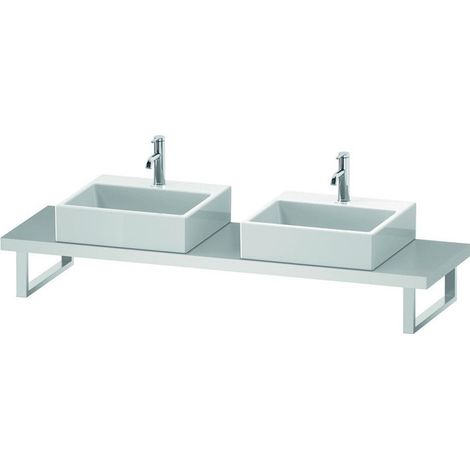 Console DURASTYLE spessore 45 mm 2 aperture 480 bianco opaco (1/4)