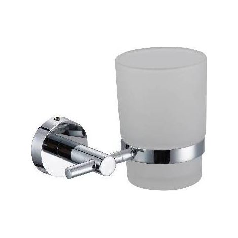 PORTA SPAZZOLINI LINEA DIOSA Misura: Cromo - Fiss. con viti
