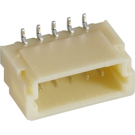 Boîtier mâle (platine) série SH JST BM03B-SRSS-TBT (LF)(SN) Nbr total de pôles 3 Pas: 1 mm 1 pc(s) (1/2)