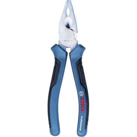 Bosch Professional 180 mm Kombinationszange Chrom-Vanadium Stahl, Zange