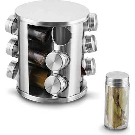 Juego de especias de plata Konighoffer Favaro de 12 piezas
