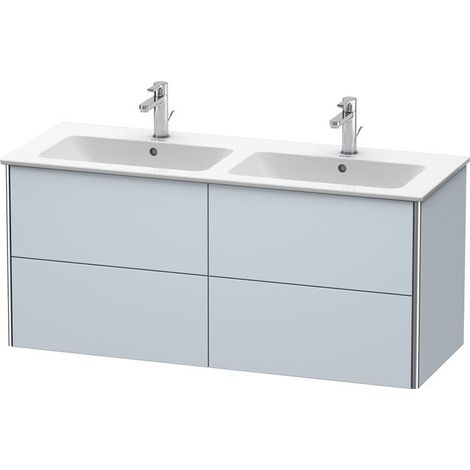 Meuble sous-vasque XSQUARE 560x1280x478mm Bleu clair