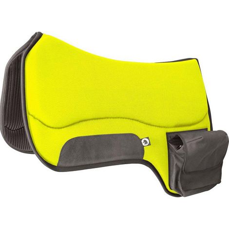 Verde - Sottosella da trekking in sympatex e tessuto tecnico traspirante completo di tasche a strappo