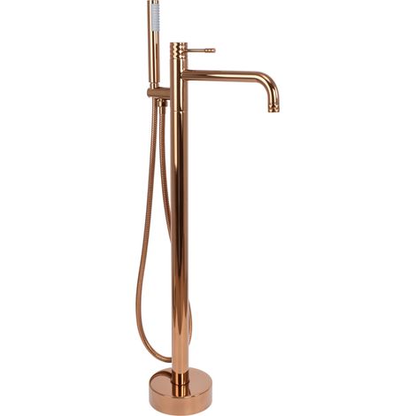Rea Free-standing Faucet Lungo Diamond Copper (1/5)