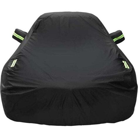 Bâche pour Voiture SUV Impermeable 480 x 175 x 150cm Noir Extérieur Housse de Protection Auto SUV Étanche Couverture SUV.