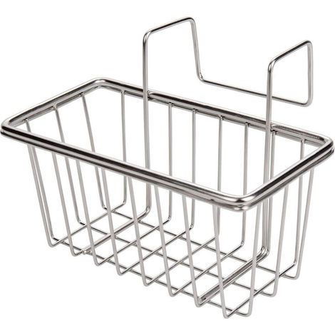 Porta spugna in acciaio inox per lavello da cucina, resistente alla ruggine e durevole, lavabile in lavastoviglie - Crezuo