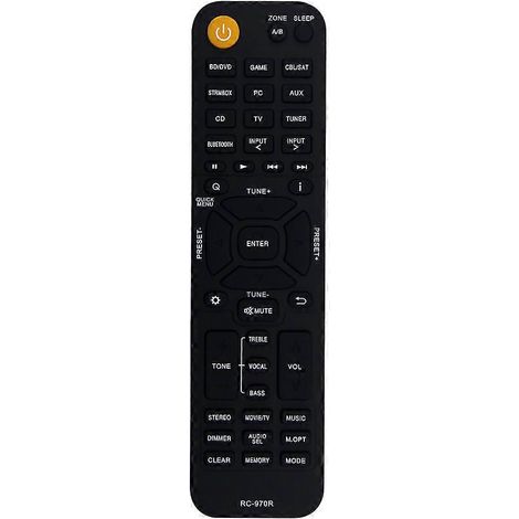 Télécommande pour ampli audio compatible avec Onkyo TX-SR393 (1/5)