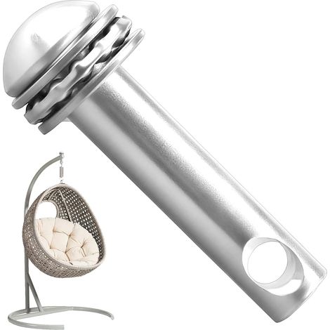 Boulon Fauteuil Suspendu 8cm avec Roulement Fixation Hamac (1/5)