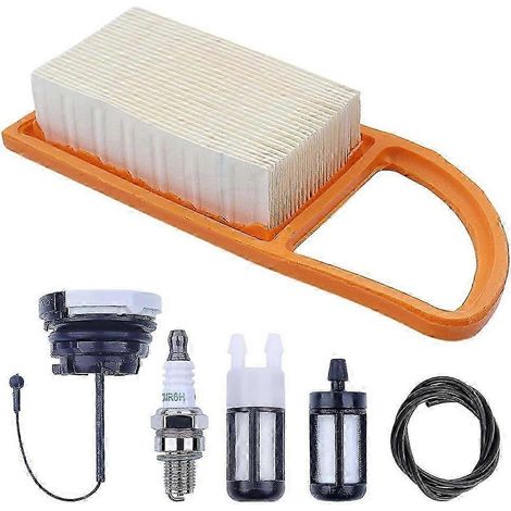 Kit d'entretien de filtre à air compatible avec les souffleurs à dos à palettes Stihl BR500, BR550, BR600 et BR700 Magnum 4282 141 0300 DO (1/5)