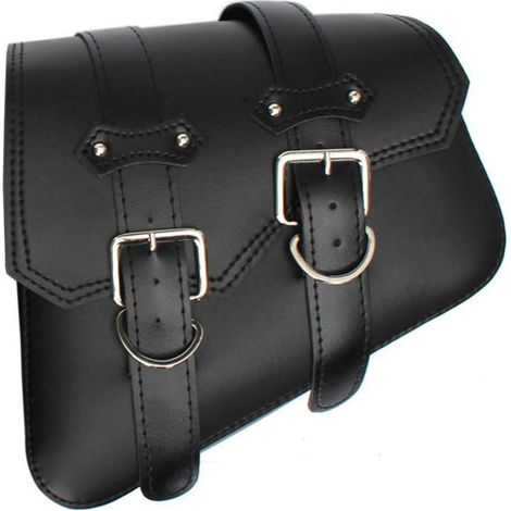 Motorrad Satteltasche PU Leder Universal Werkzeugtasche Rechts Wasserdicht (1/5)