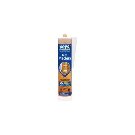 Sellador Acrílico CEYS Madera Teca - Seca Rápido - Cartucho 280 ML