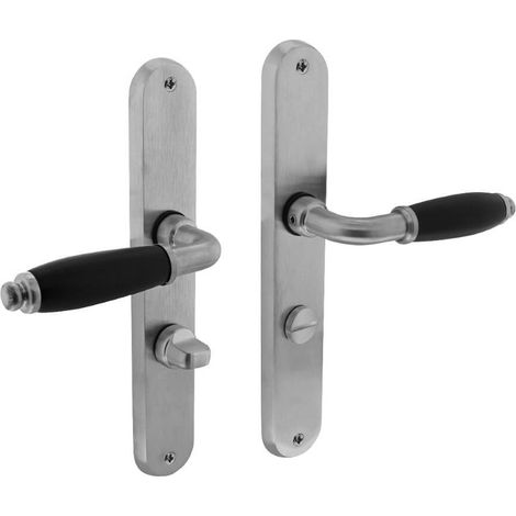 Poignée Courgette Fermeture ovale du WC 63/8 chrome mat - 0017.020665